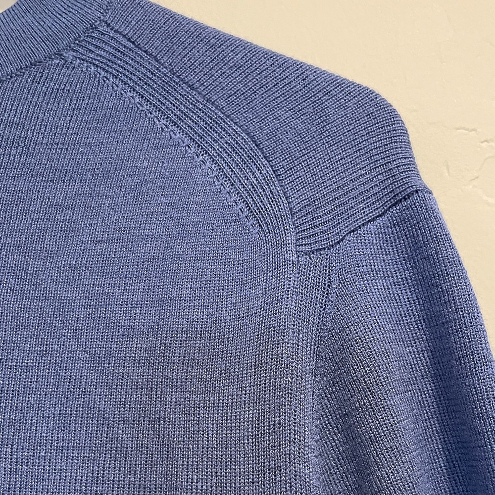 Banana Republic Blue Short Sleeve Cardigan Size Small - Picture 4 of 6